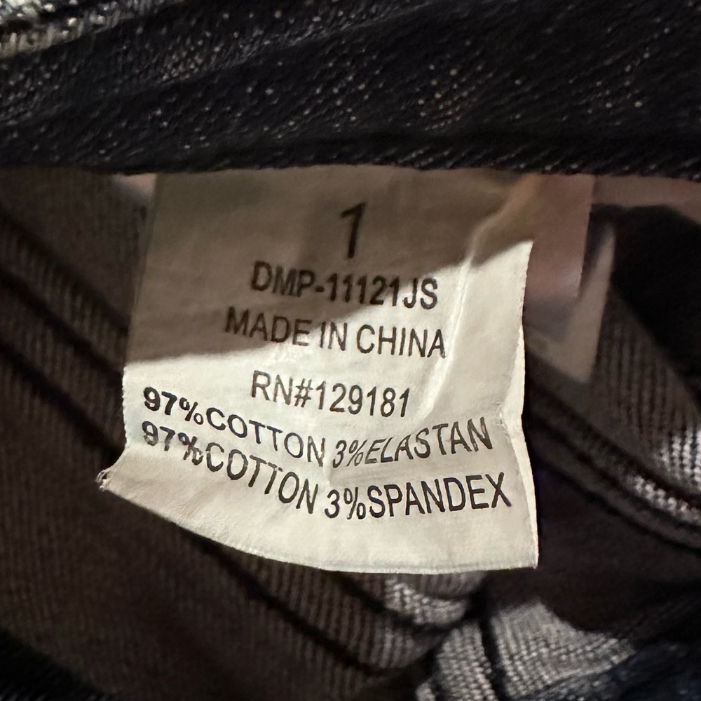 Machine Distressed Skinny Jeans - Picture 4 of 4